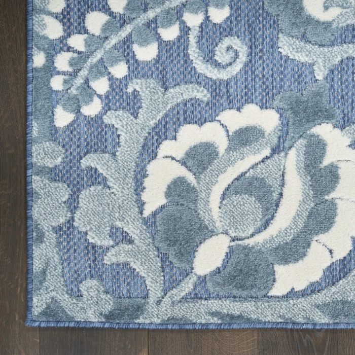 Nourison Aloha Blue ALH17 2 ft. 8 in. X 4 ft. Rect. Rug