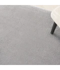 Nourison Essentials Silver Grey Area Rug NRE01-Silver Grey