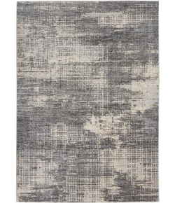 Calvin Klein CK950 Rush CK953 Grey Beige 5 ft. 3 in. X 7 ft. 3 in. Area Rug