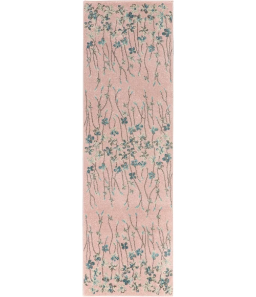 Nourison Tranquil Runner Area Rug TRA04-Pink