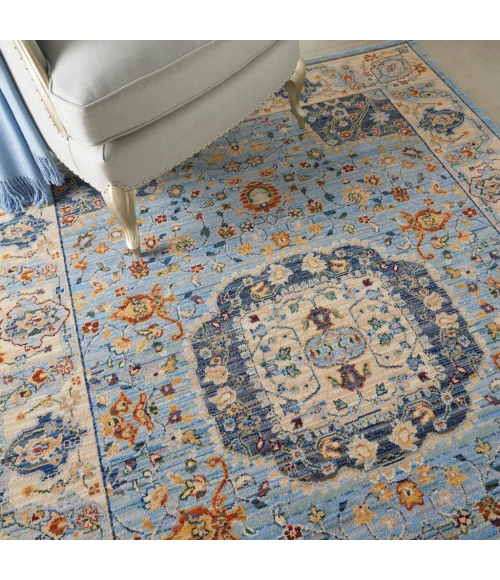 Nourison Majestic Area Rug MST03-Light Blue