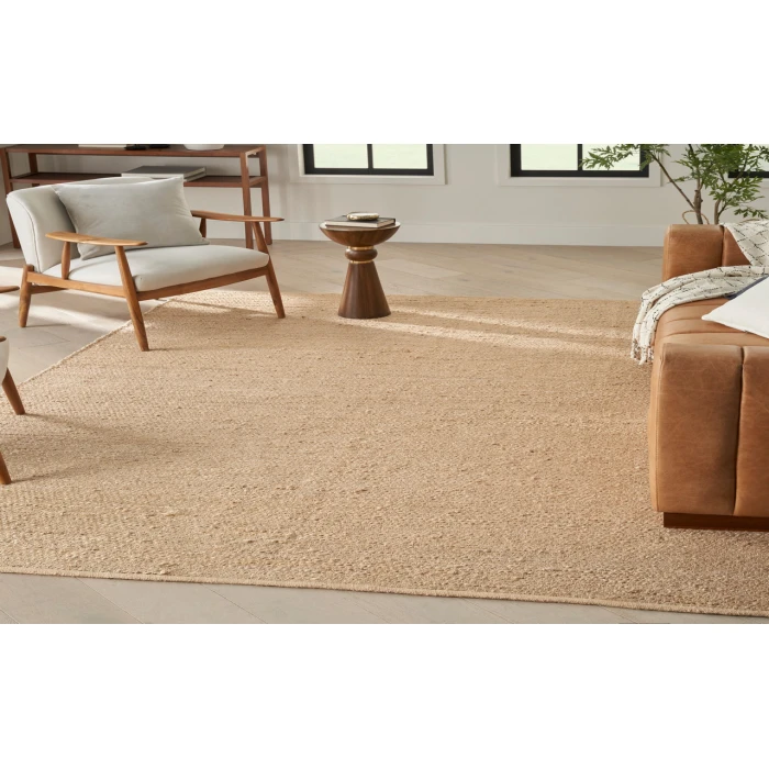 Nourison Natural Jute Bleached NJT01 9 ft. X 12 ft. Rectangle Rug