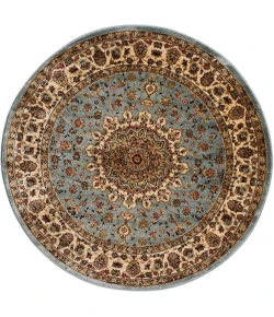 Nourison Home Delano Blue DEL04 7’10” x Round Round Rug