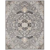 Nourison Home Elation ETN09 Grey 7 ft. 10 in. X 9 ft. 10 in. Area Rug