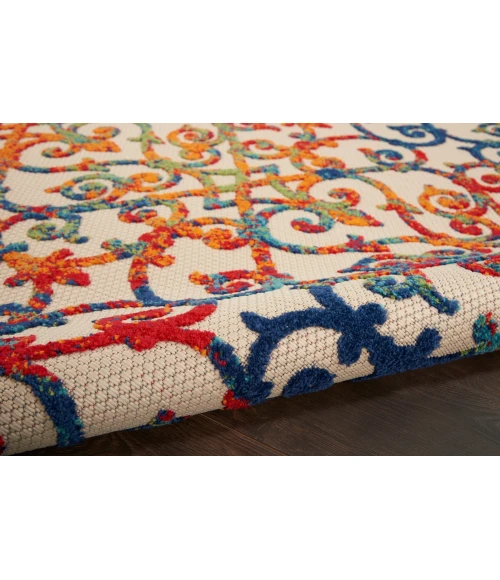Nourison Aloha Area Rug ALH21 Multicolor 3' x 5'