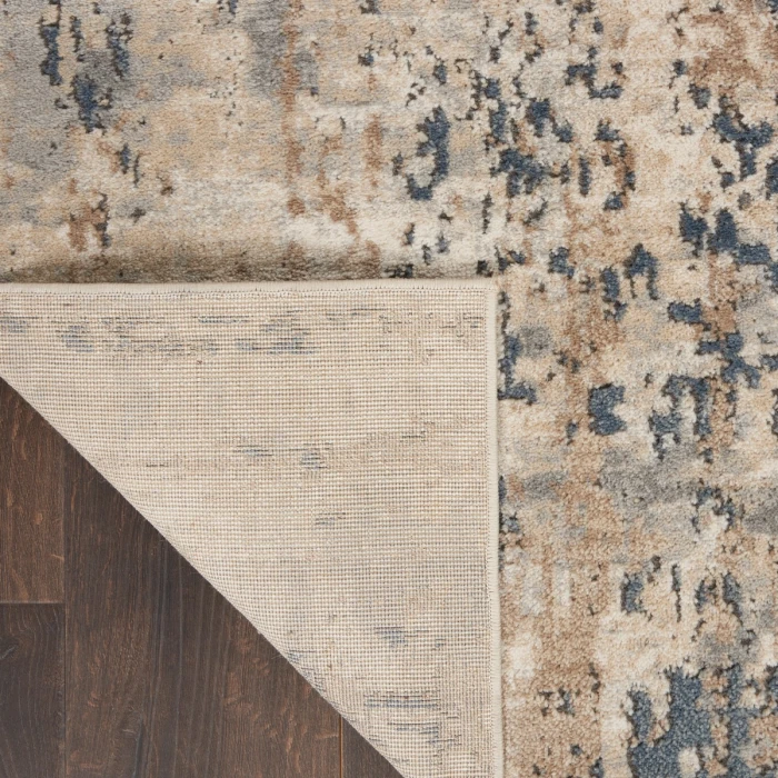 Nourison Quarry Beige Grey QUA01 4 ft. X Square Rug