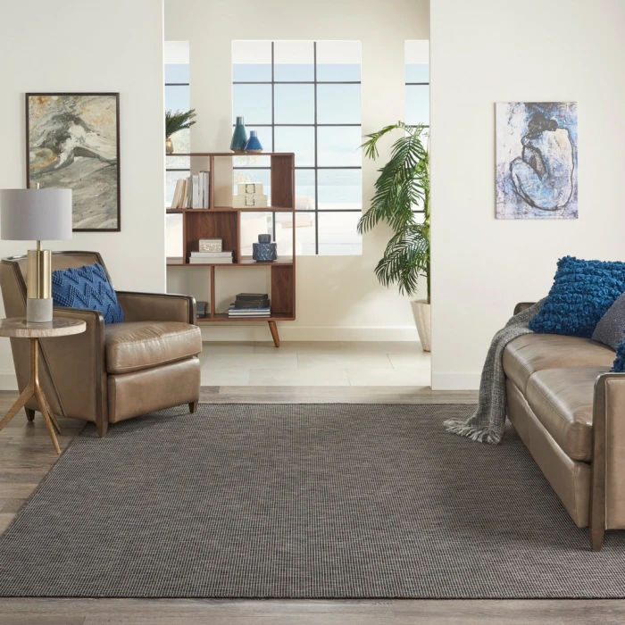 Nourison Positano Area Rug POS01-Charcoal