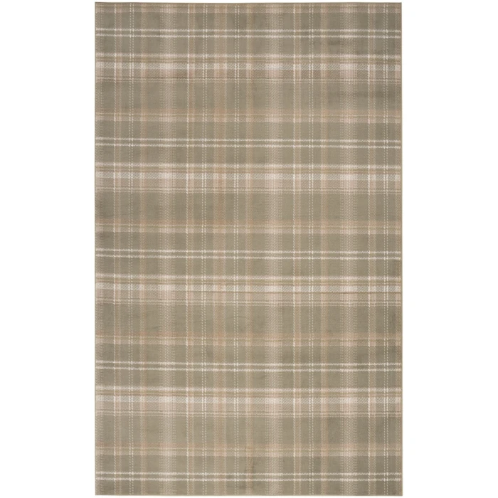 Nourison Grafix Olive GRF03 3 ft. 9 in. X 5 ft. 9 in. Rectangle Rug