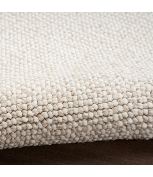 Nourison Natural Texture Ivory Beige NTX01 8 ft. Rect. Rug