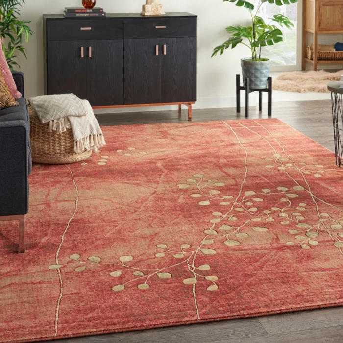 Nourison Somerset Area Rug ST74-Flame