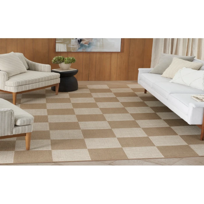 Nourison Washable Modern Jute Natural Ivory MDJ02 7 ft. 10 in. X 9 ft. 10 in. Rectangle Rug