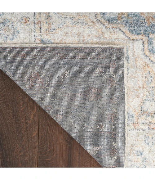 Nourison Astra Machine Washable Area Rug ASW12 Denim Multi