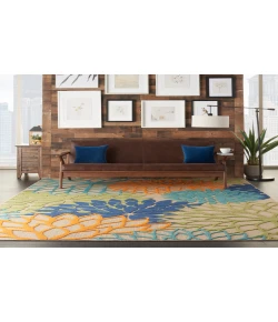 Nourison Home Aloha ALH05 Multicolor 7 ft. 10 in. X 10 ft. 6 in. Area Rug