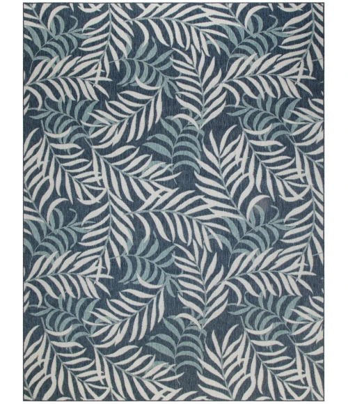 Nourison Garden Oasis Navy GOA01 10 ft. X 14 ft. Rect. Rug