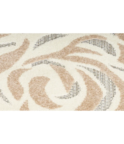 Nourison Aloha Blue Grey ALH32 7’10” Round Rug