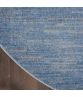 Nourison Essentials Area Rug NRE01-Blue/Grey