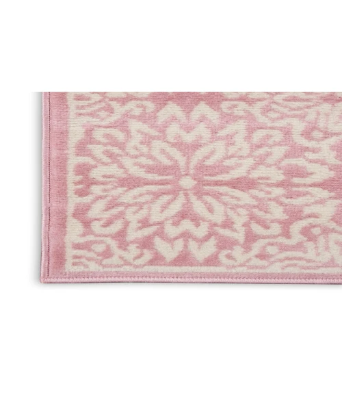 Nourison Jubilant Ivory Pink JUB06 2 ft. X 6 ft. Rectangle Rug