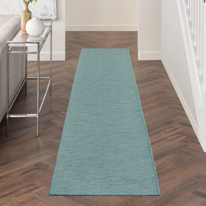 Nourison Positano Runner Area Rug POS01-Aqua