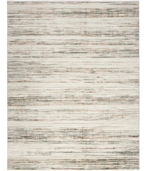 Nourison Serenity Home Ivory Beige SRH03 6 ft. X 9 ft. Rect. Rug