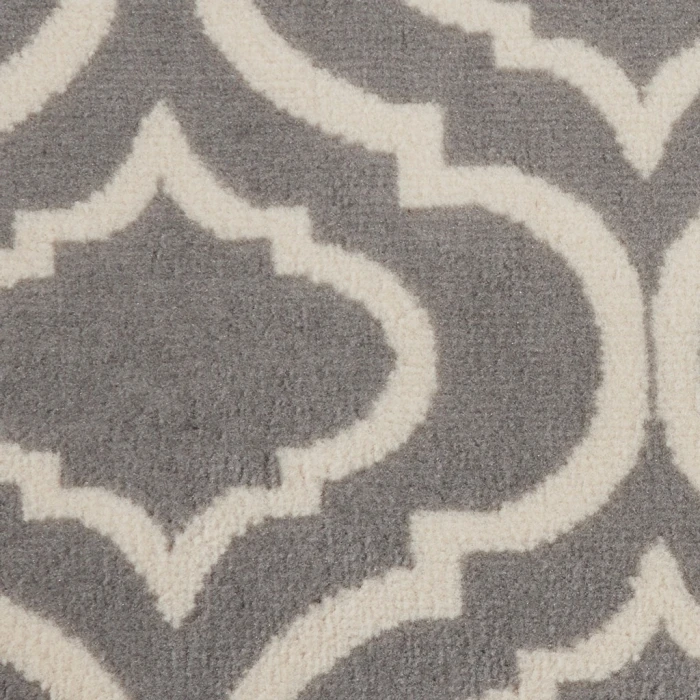 Nourison Jubilant Round Area Rug JUB19-Grey