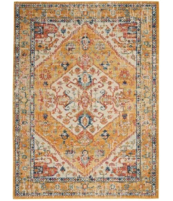 Nourison Home Passion PSN23 Ivory Yellow 3 ft. 9 in. X 5 ft. 9 in. Area Rug