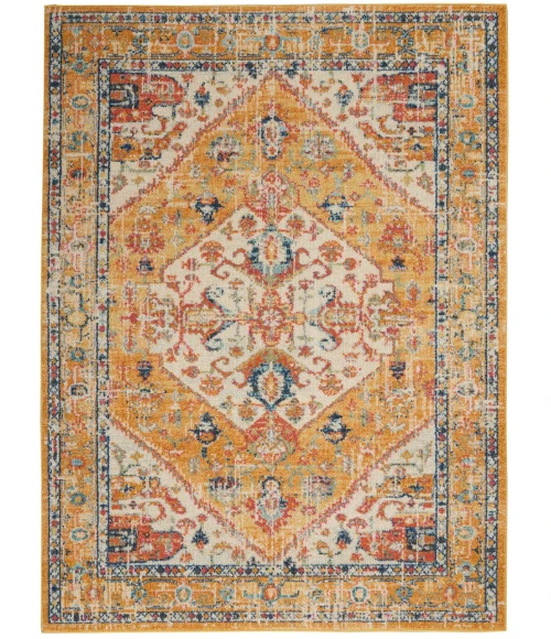 Nourison Passion Area Rug PSN23-Ivory/Yellow