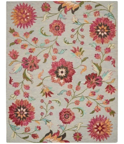 Nourison Home Bahari BAH04 Grey/Multi 8 ft. X 10 ft. Area Rug