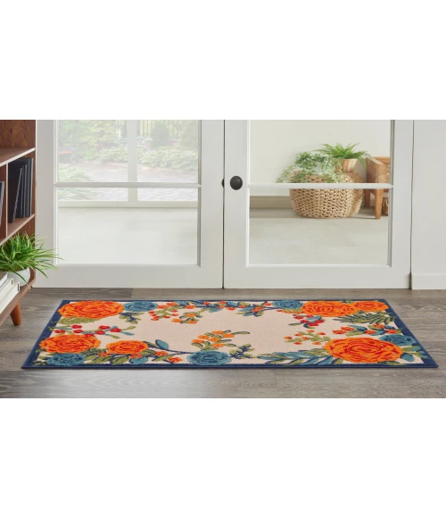 Nourison Aloha Multicolor ALH32 2 ft. 8 in. X 4 ft. Rectangle Rug