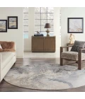 Nourison Maxell Round Area Rug MAE08-Grey