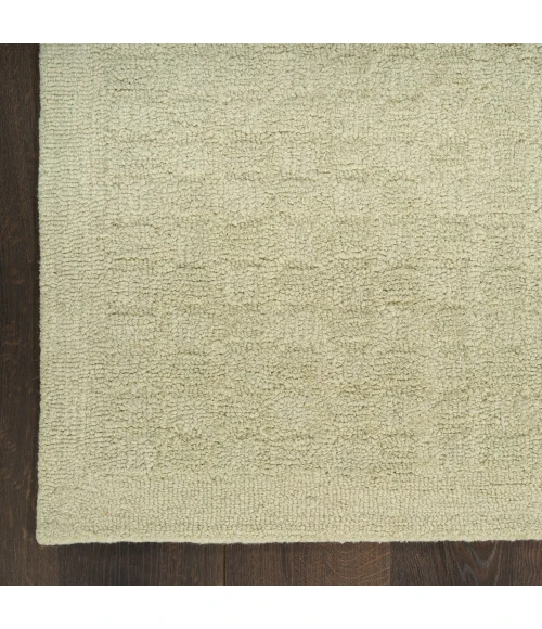 DKNY Pure Grids Light Green PGR01 8 ft. Rect. Rug