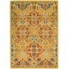 Nourison Home Allur ALR03 Yellow Multicolor 5 ft. 3 in. X 7 ft. 3 in. Area Rug