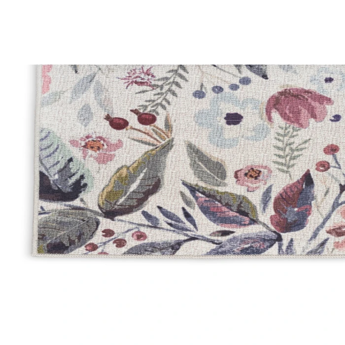 Nourison Nourison Washables Ivory Pink NWB01 8 ft. X 10 ft. Rectangle Rug