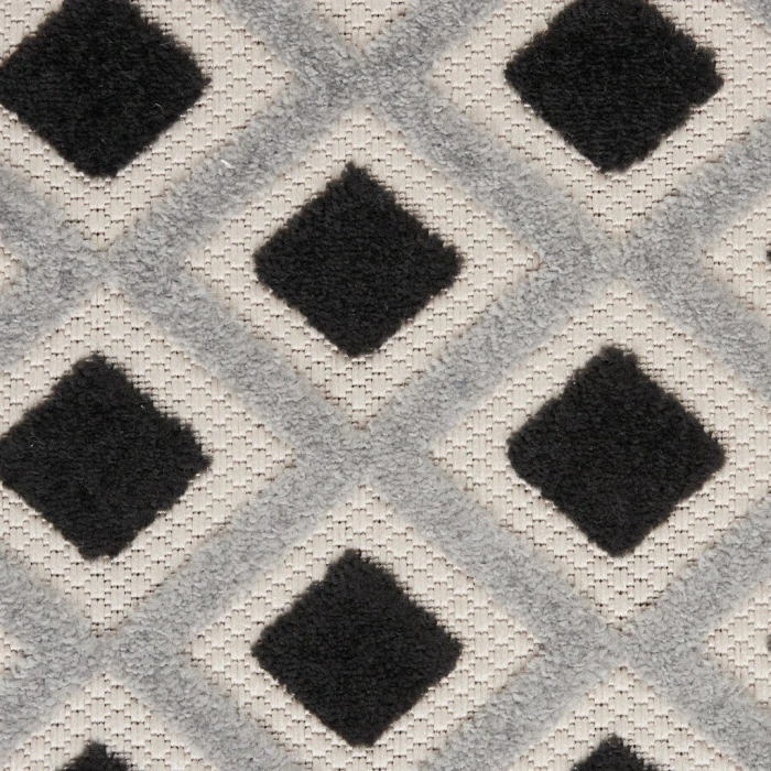 Nourison Aloha Area Rug ALH26-Black White