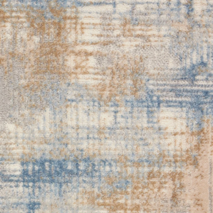 Calvin Klein Rush Area Rug CK951 Blue/Beige