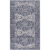 Nourison Home New Concept Washables SR104 Navy Ivory 2 ft. 2 in. X 10 ft. Area Rug