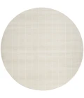 Nourison Serenity Home Ivory SRH05 4 ft. X Round Rug
