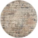 Nourison Home Quarry QUA01 Beige Grey 10 ft. Round Area Rug