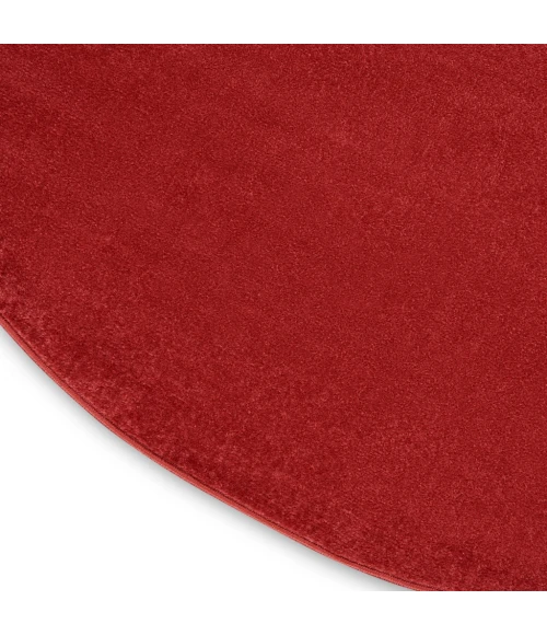 Nourison Essentials Brick Red Area Rug NRE01-Brick Red