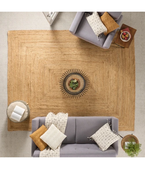 Nourison Natural Jute Natural NJT03 6 ft. X 9 ft. Rect. Rug