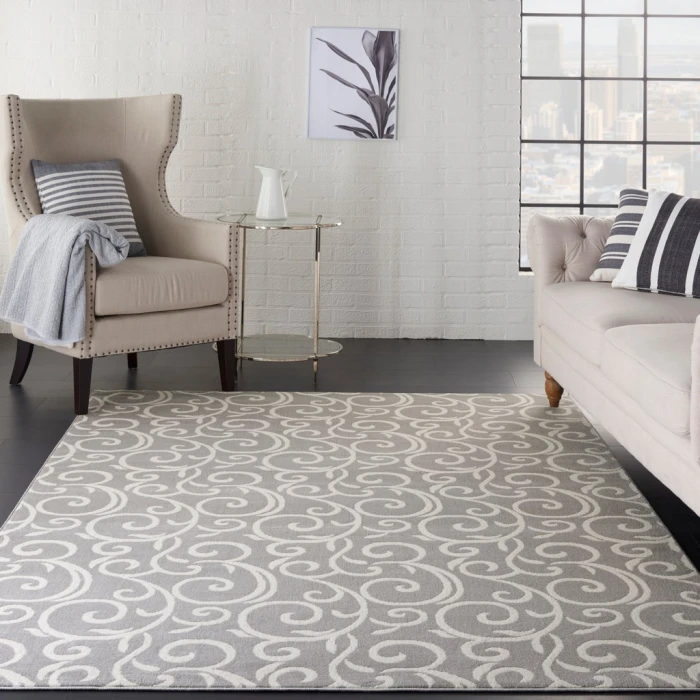 Nourison Grafix Area Rug GRF19-Grey