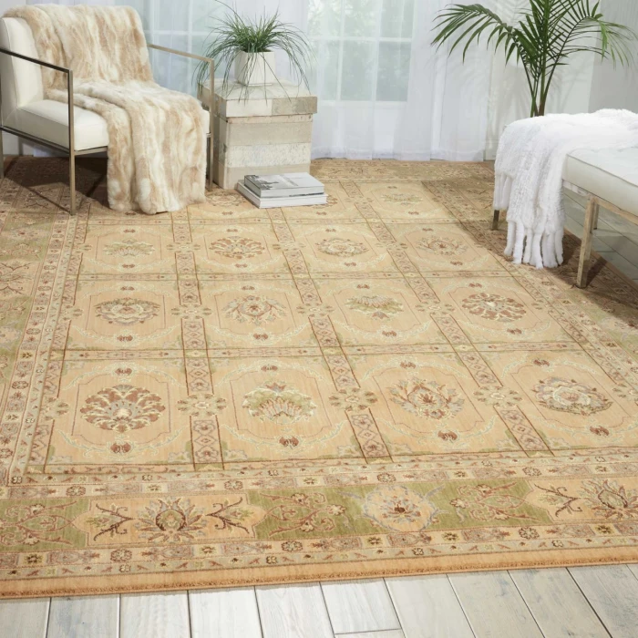 Nourison Home Persian Empire Beige PE23 3ft.6in. x 5ft.6in. Rect. Rug