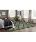 Nourison Easy Care Green NES01 8 ft. X 10 ft. Rectangle Rug
