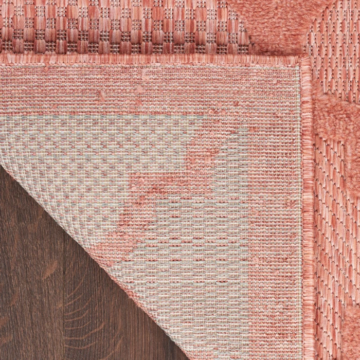 Nourison Easy Care Area Rug NES01 Coral/Orange