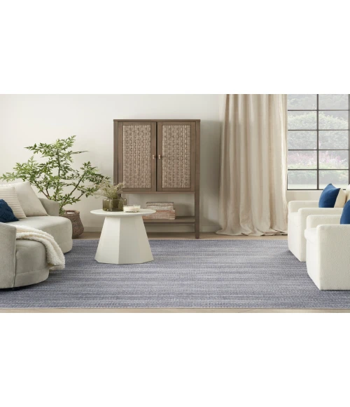 Nourison Nourison Washables Grey NWB03 4 ft. X 6 ft. Rectangle Rug