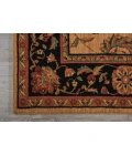 Nourison Living Treasures Round Area Rug LI04-Ivory/Black