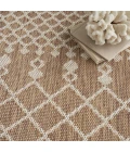 Nourison Positano Jute POS02 4ft. Round Rug