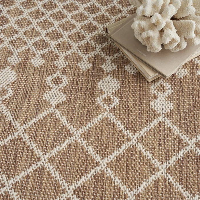 Nourison Positano Jute POS02 4ft. Round Rug