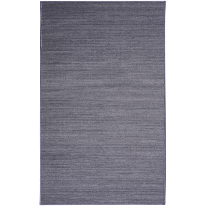 Nourison Washable Essentials Navy WAE01 2 ft. 2 in. X 10 ft. Rectangle Rug