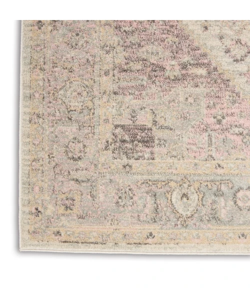 Nourison Tranquil Area Rug TRA06-Ivory/Pink