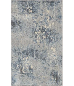 Nourison Home Somerset ST74 Silver Blue 2 ft. 6 in. X 4 ft. Area Rug